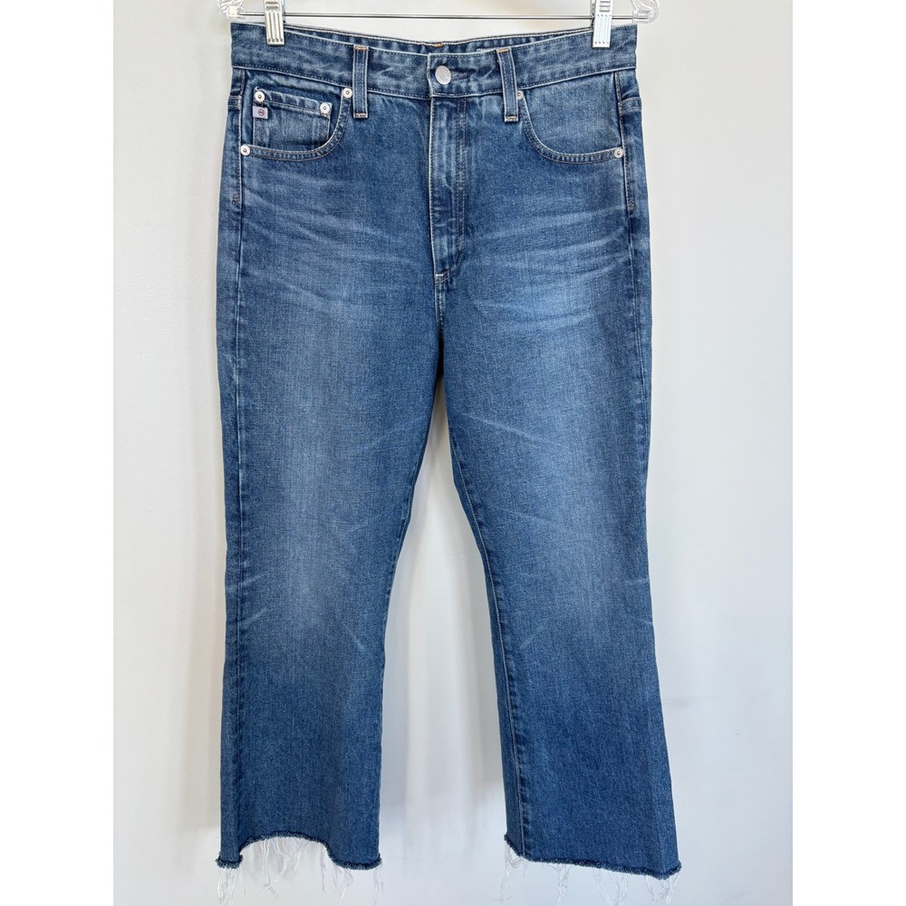AG Adriano Goldschmied Alexxis Boot High Rise Vintage Bootcut Jeans Blue 30R